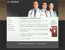 Tablet Screenshot of drgamsat.com